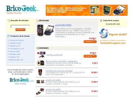 tienda BricoGeek v1